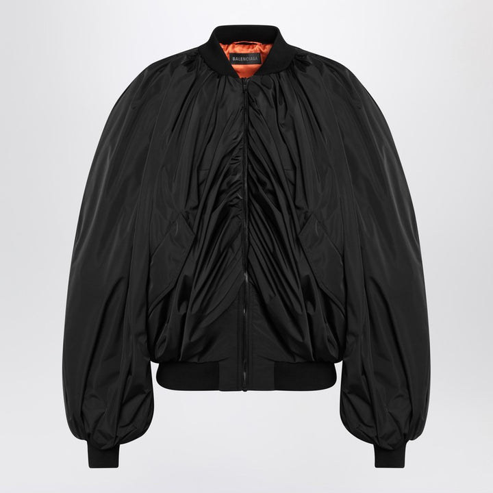 Balenciaga Draped bomber jacket