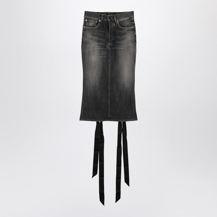 Balenciaga Denim Skirt