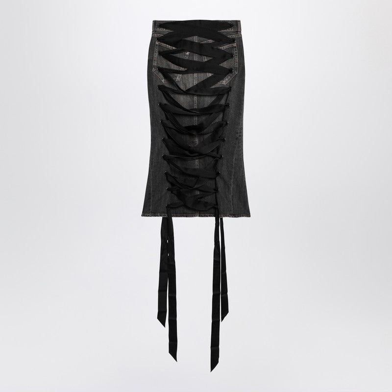 Balenciaga Denim Skirt