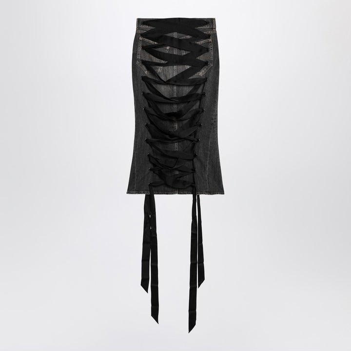 Balenciaga Denim Skirt