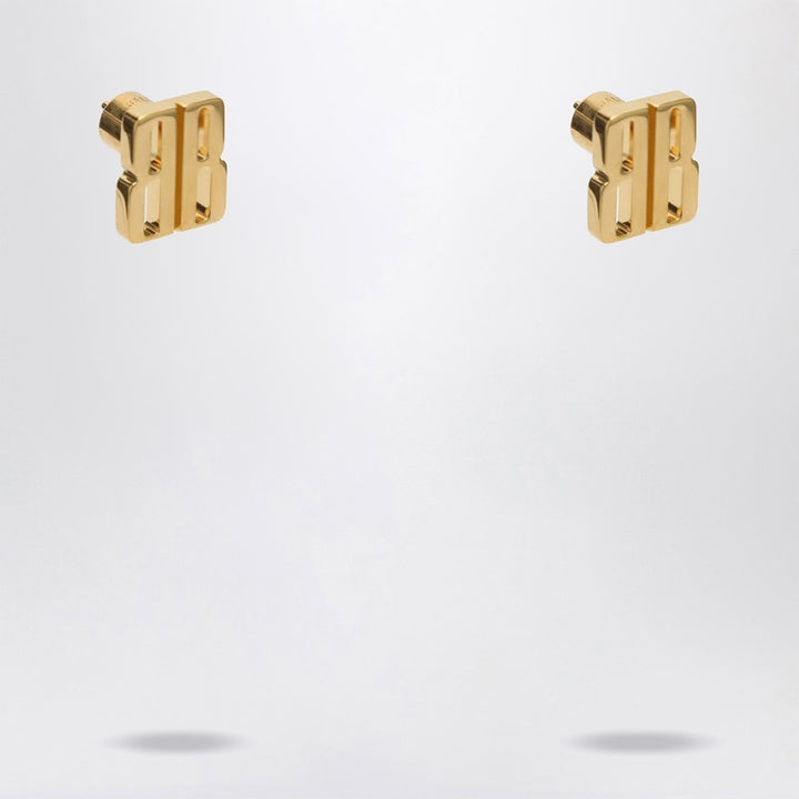 Balenciaga Nano XS gold Stud Earrings
