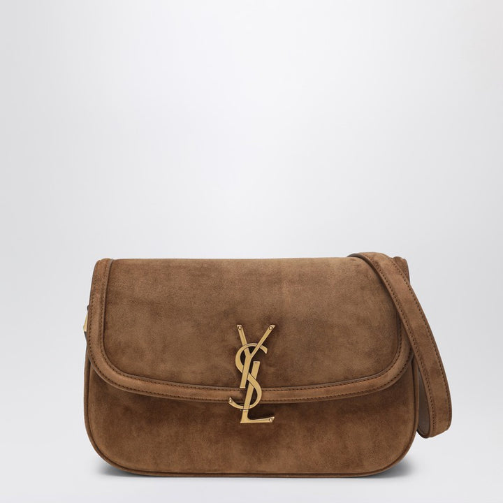 Saint Laurent Solferino suede medium bag