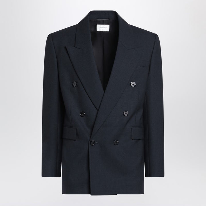 Saint Laurent Double-breasted wool jacket