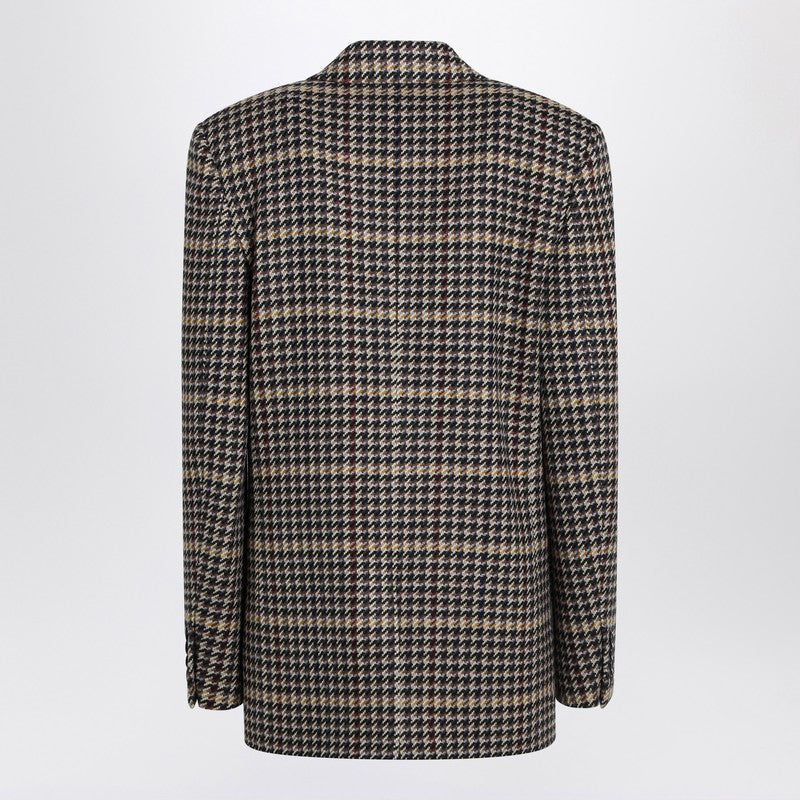 Saint Laurent checked wool jacket