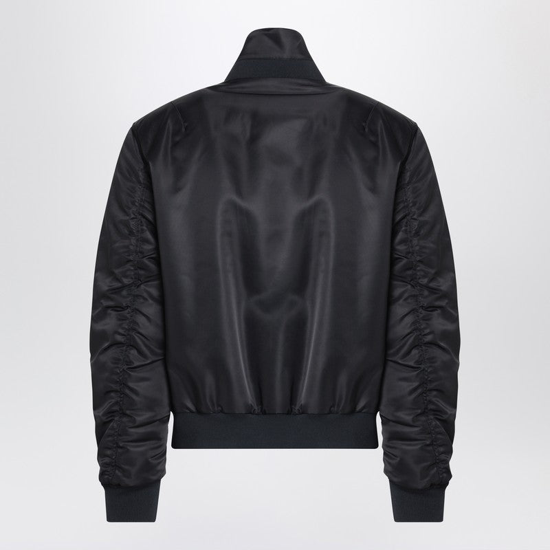 Alexander McQueen nylon zip bomber