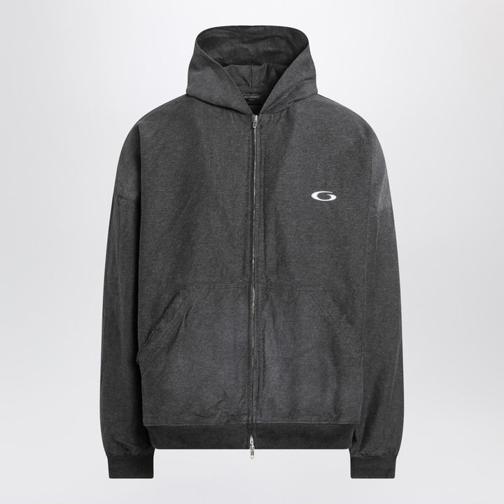 Balenciaga Trompe L'Oeil cotton hoodie
