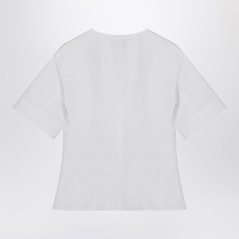 Alexander McQueen corset shirt