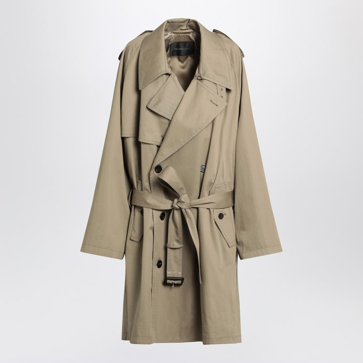 Balenciaga cotton trench coat