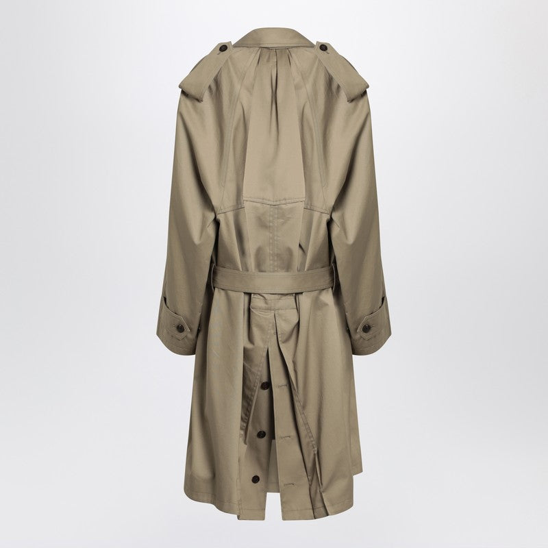 Balenciaga cotton trench coat