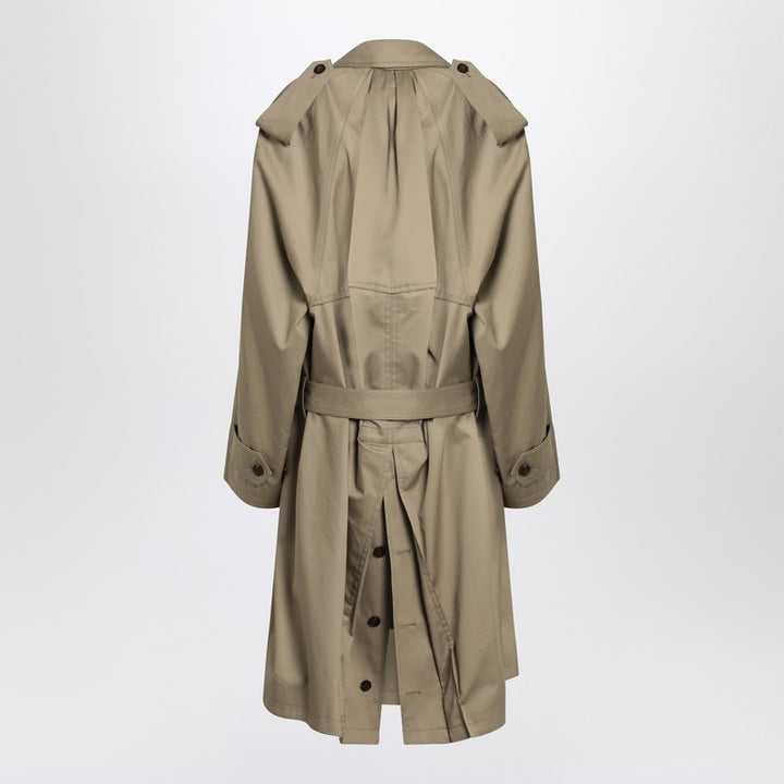 Balenciaga cotton trench coat