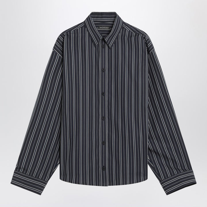Balenciaga striped cotton shirt
