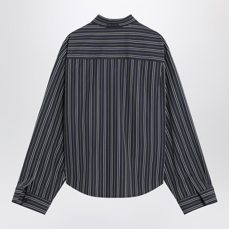 Balenciaga striped cotton shirt