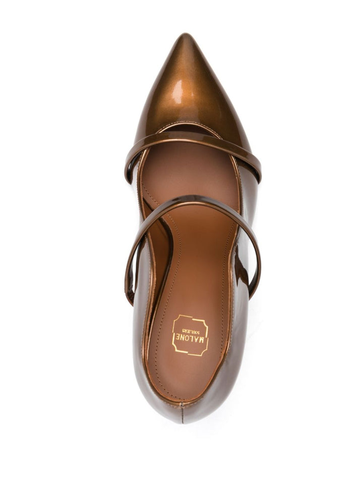 Malone Souliers With Heel Brown