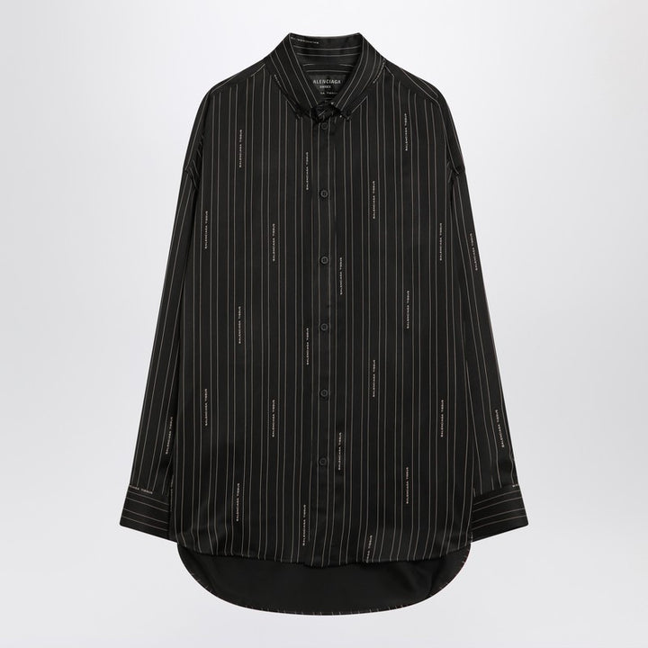 Balenciaga Pinstriped button-down shirt