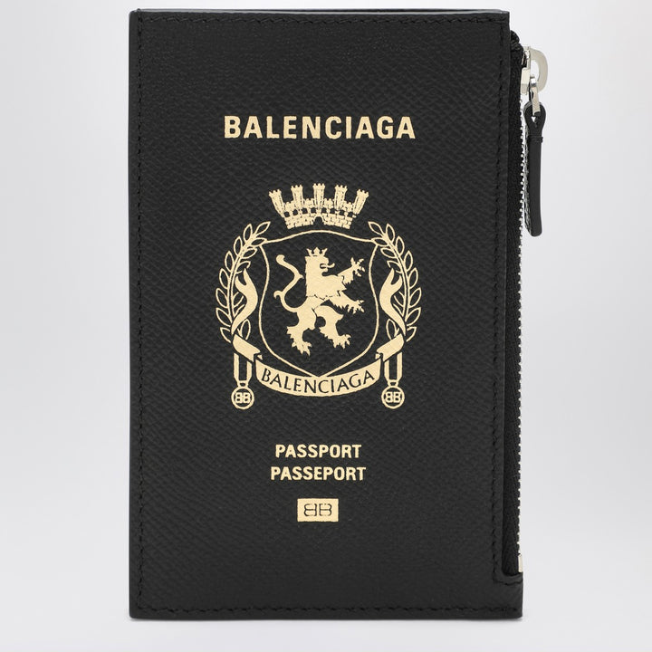 Balenciaga leather passport holder and wallet
