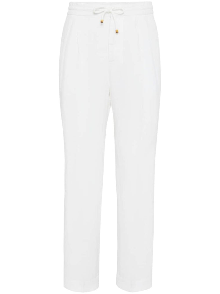 Brunello Cucinelli Trousers White