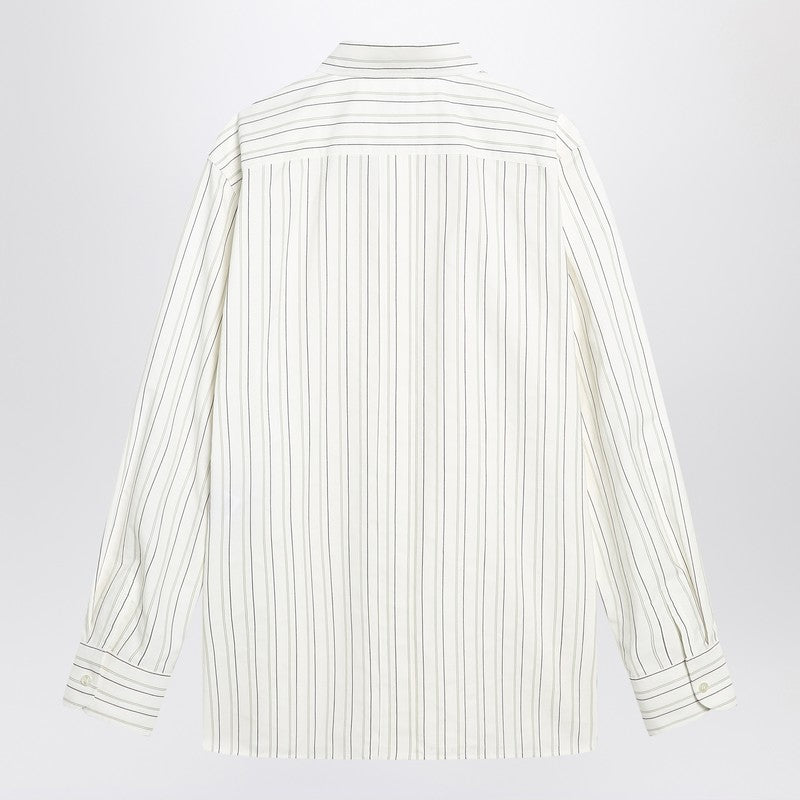 Saint Laurent striped Cassandre shirt