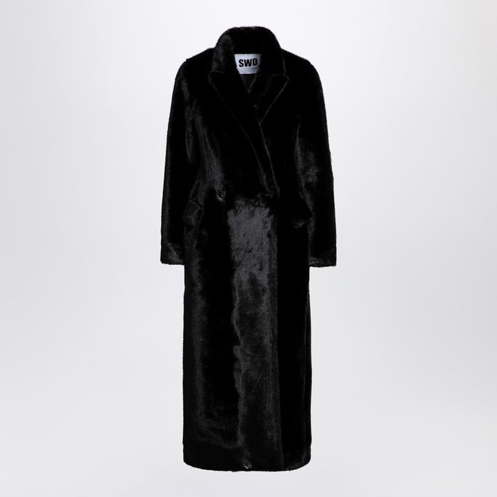 Sword 6644  long faux fur coat