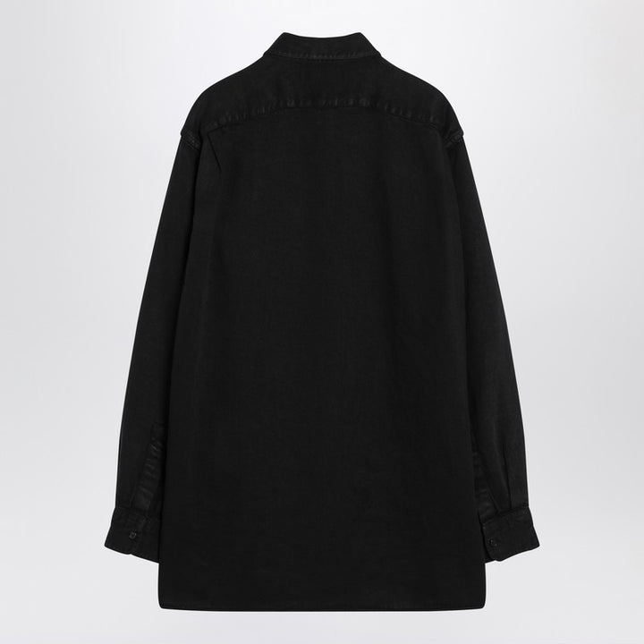 The Row Nesson linen denim shirt