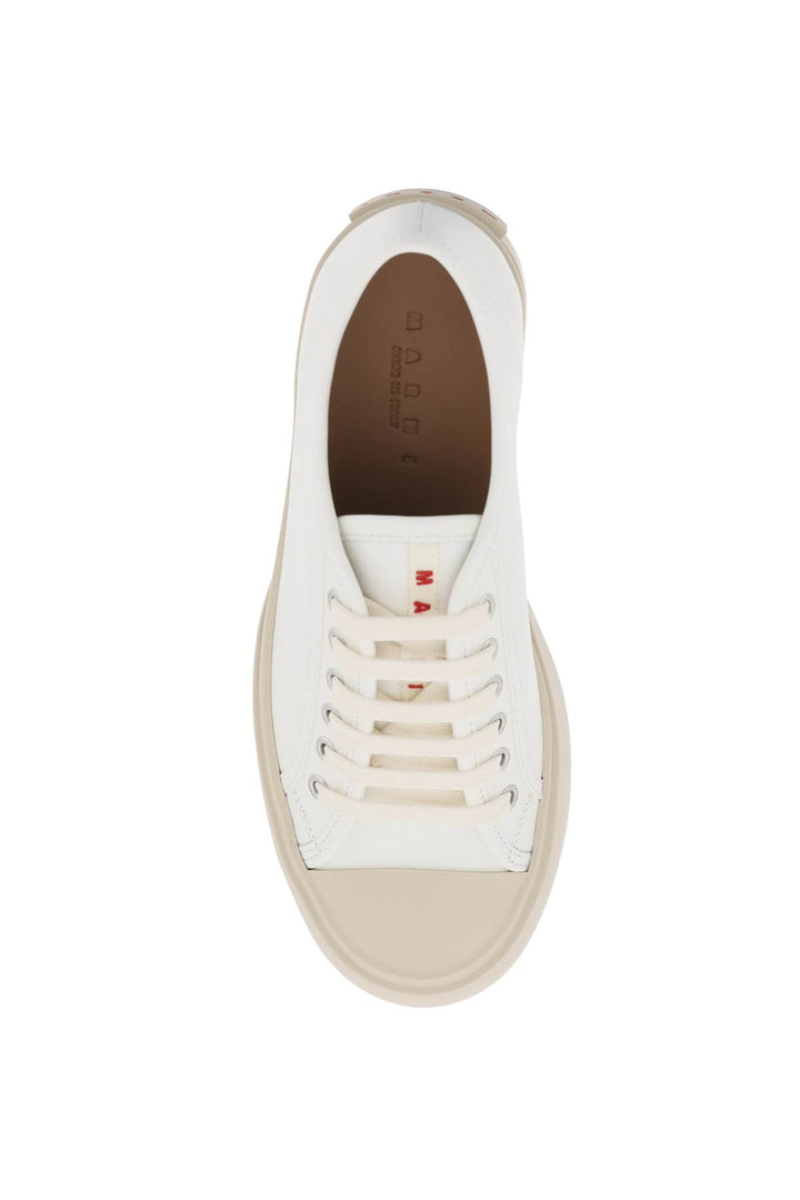 Marni Leather Pablo Sneakers   White