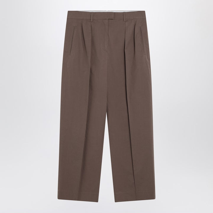 The Row cotton trousers