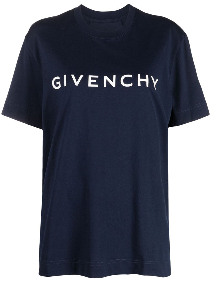 Givenchy T Shirts And Polos Blue