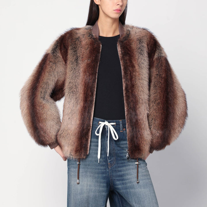 Sword 6644 faux fur coat