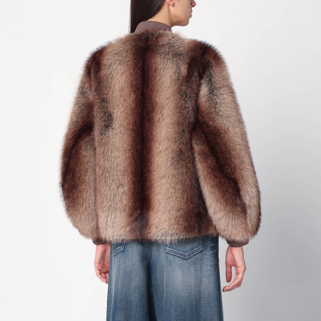 Sword 6644 faux fur coat