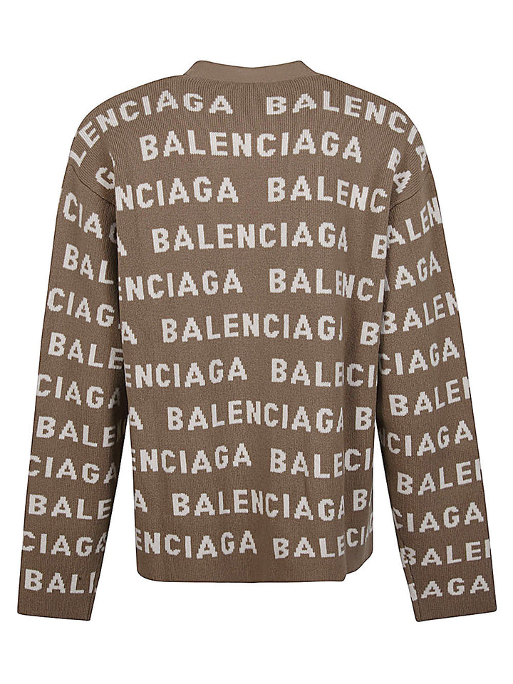 Balenciaga Sweaters Beige