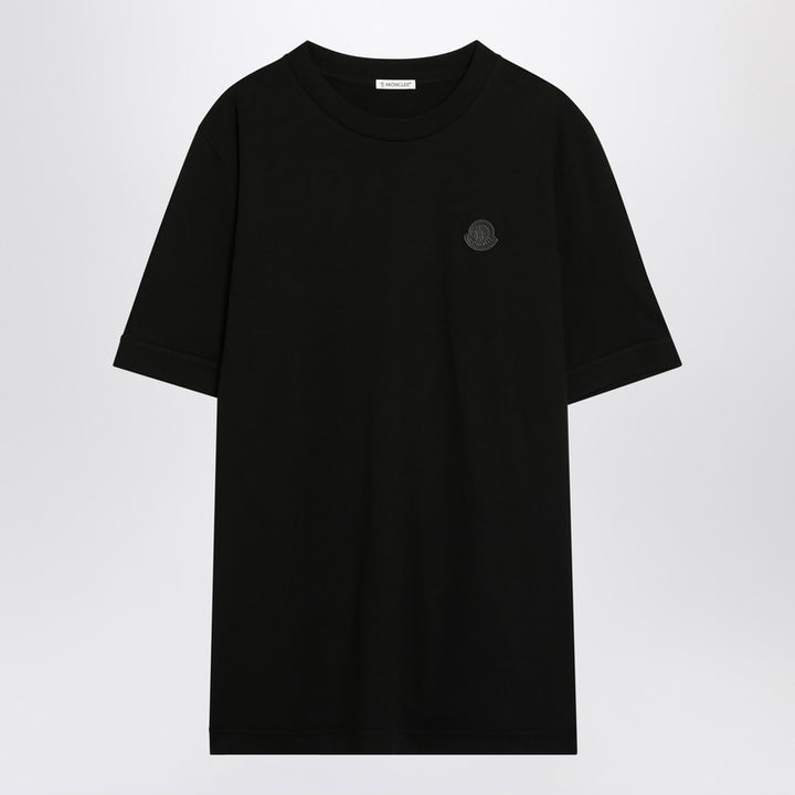 Moncler cotton T-shirt with logo patch