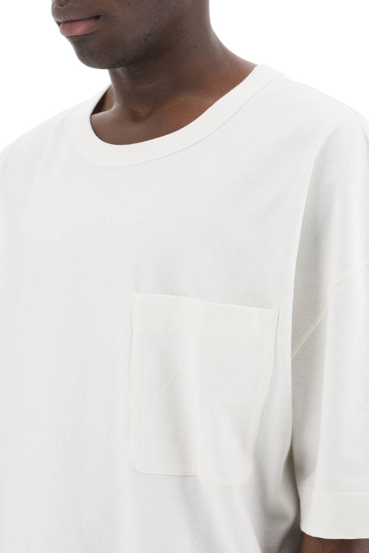 Lemaire Boxy T Shirt   Bianco