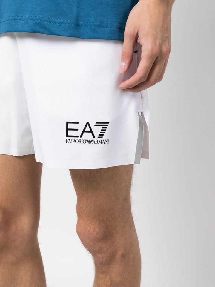 Ea7 Shorts White