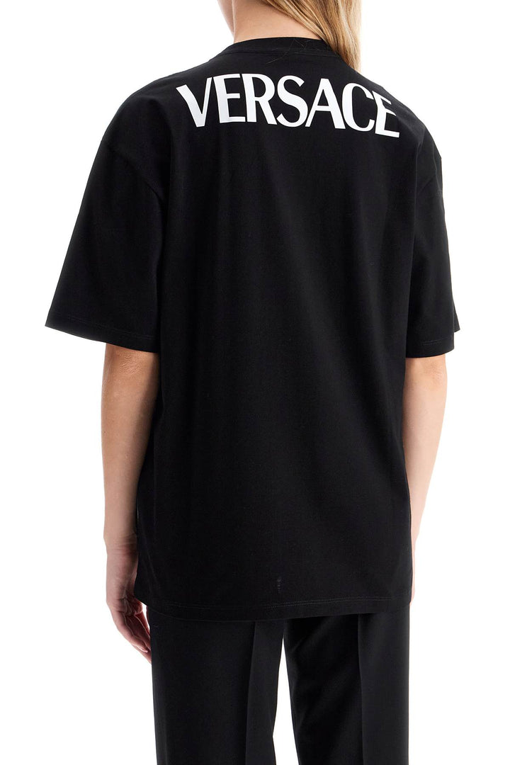 Versace Oversized T Shirt   The   Black