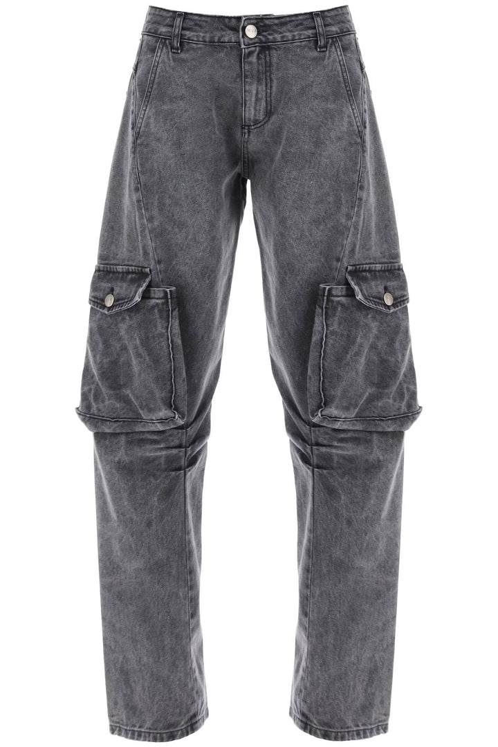 Mvp Wardrobe San Babila Cargo Jeans   Grey