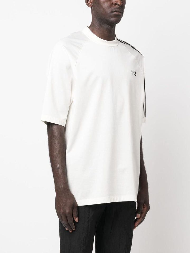 Y 3 T Shirts And Polos White