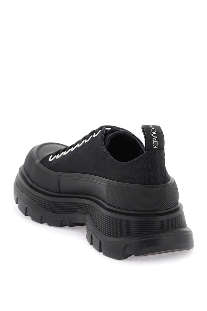Alexander Mcqueen Tread Slick Sneakers   Black