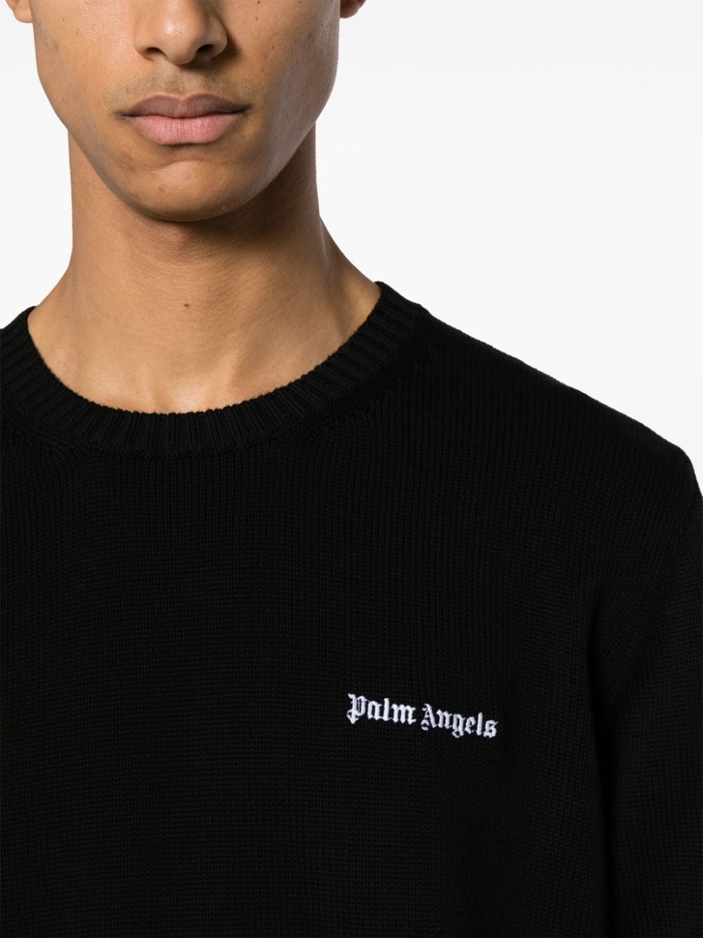 Palm Angels Sweaters Black