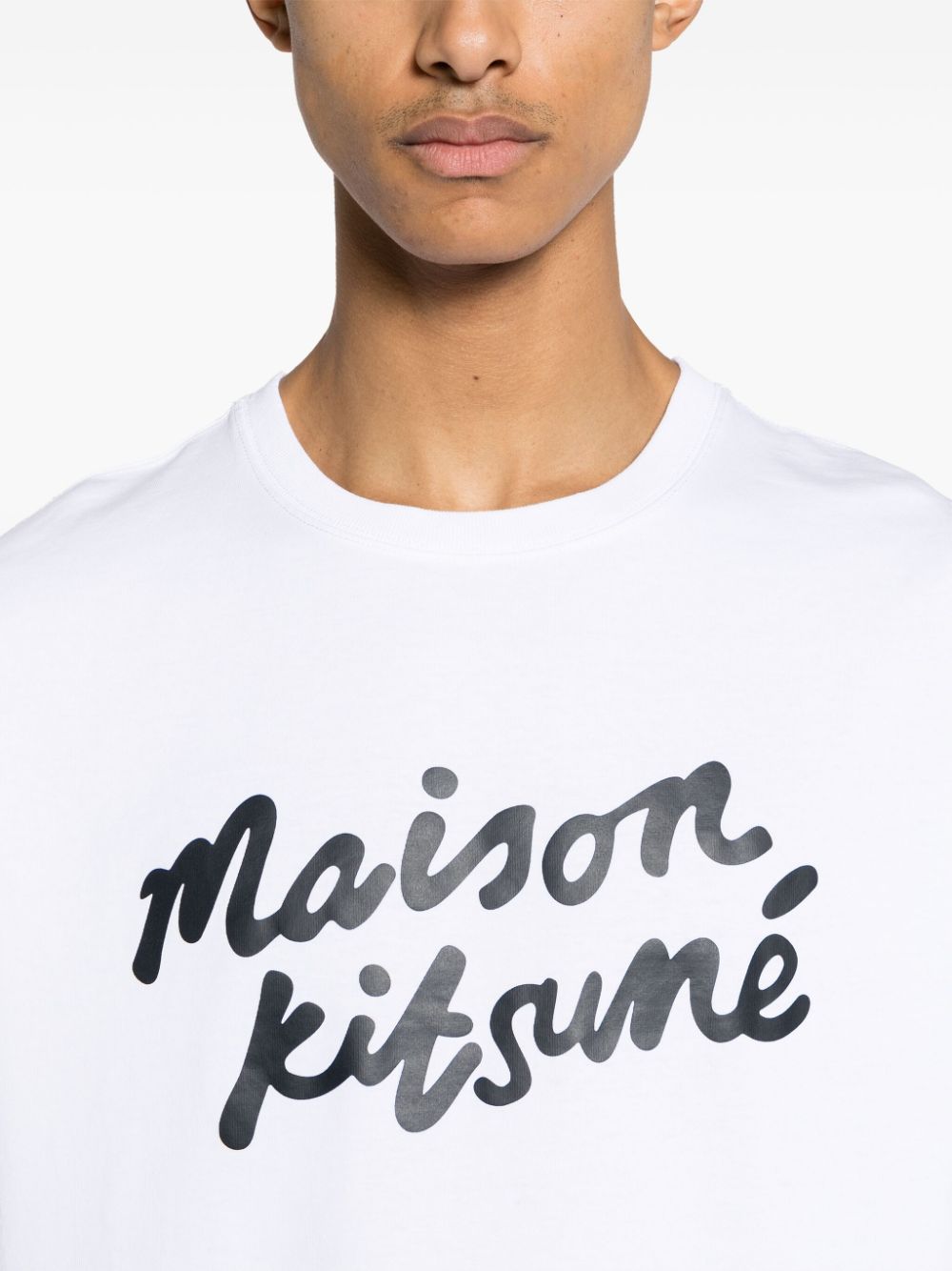 Maison Kitsune' T Shirts And Polos White