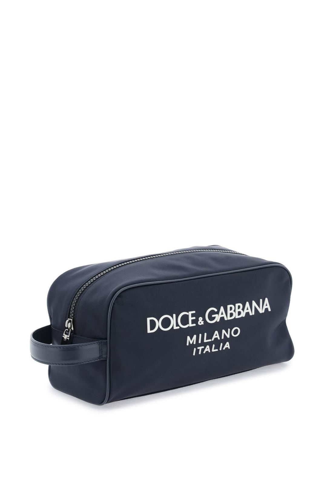 Dolce & Gabbana Rubberized Logo Beauty Case   Blu