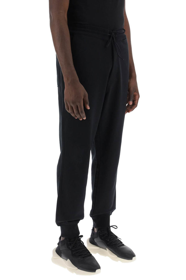 Y 3 French Terry Cuffed Jogger Pants   Nero