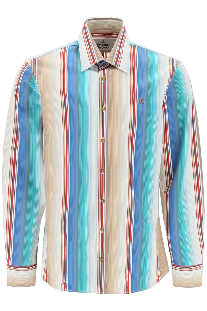 Vivienne Westwood Striped Ghost Shirt   Multicolor