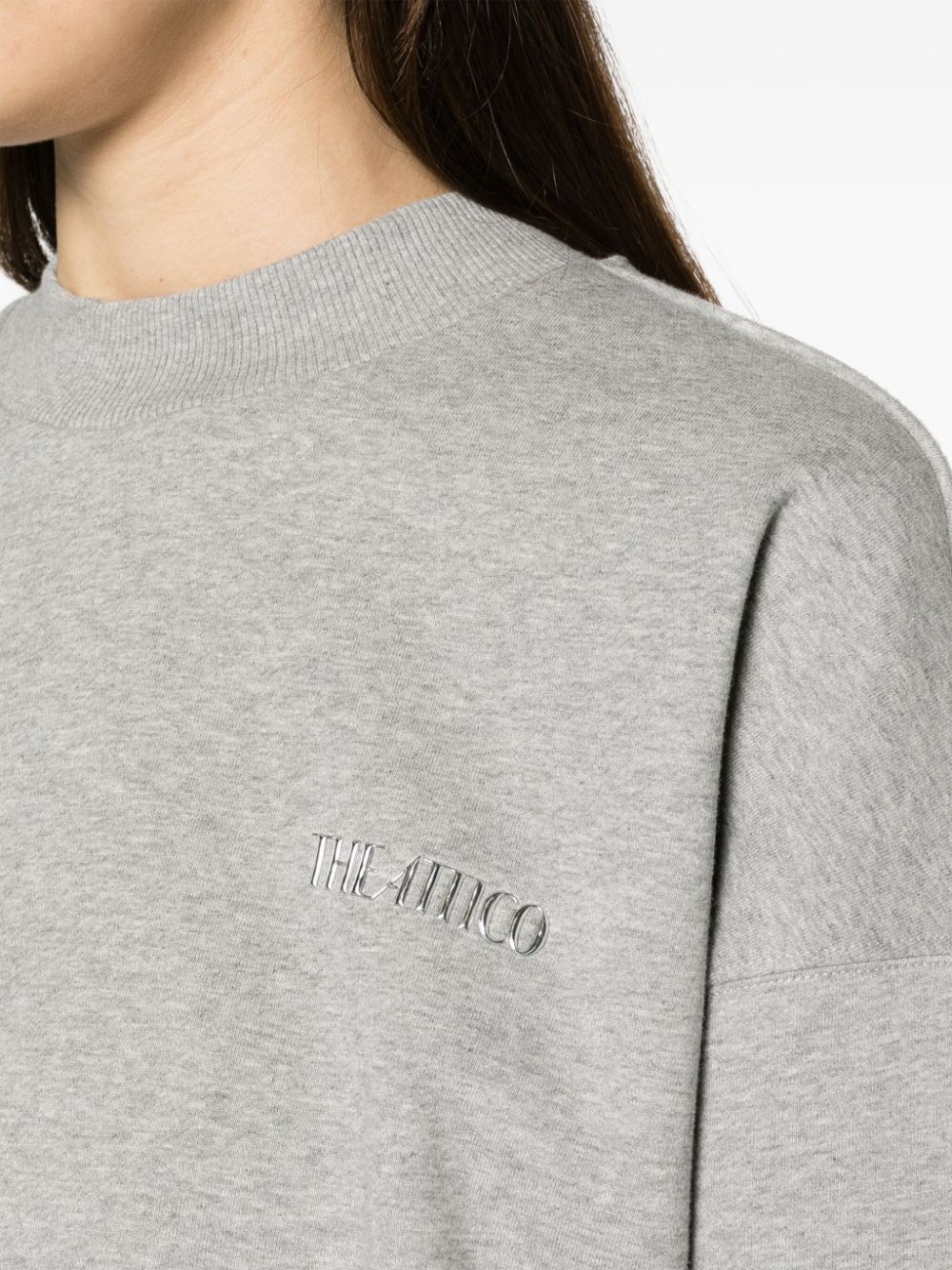 The Attico Sweaters Grey