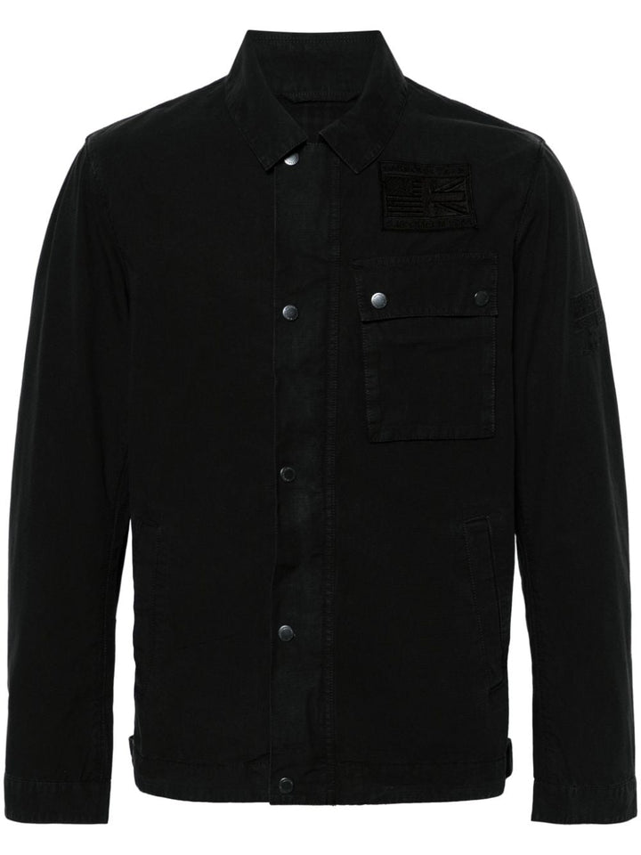 Barbour International Coats Black