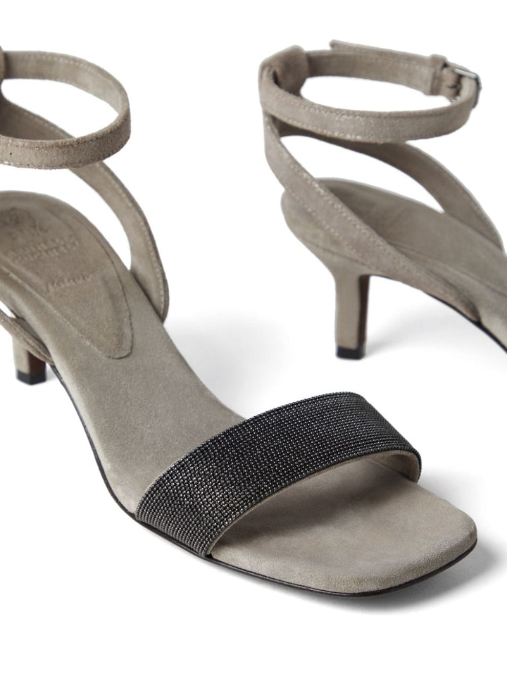 Brunello Cucinelli Sandals Dove Grey