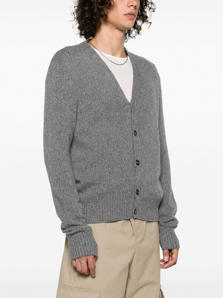 Ami Paris Sweaters Grey