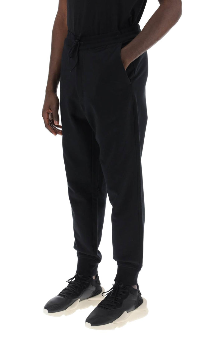 Y 3 French Terry Cuffed Jogger Pants   Nero