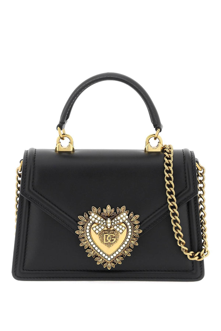 Dolce & Gabbana Small Devotion Bag   Black