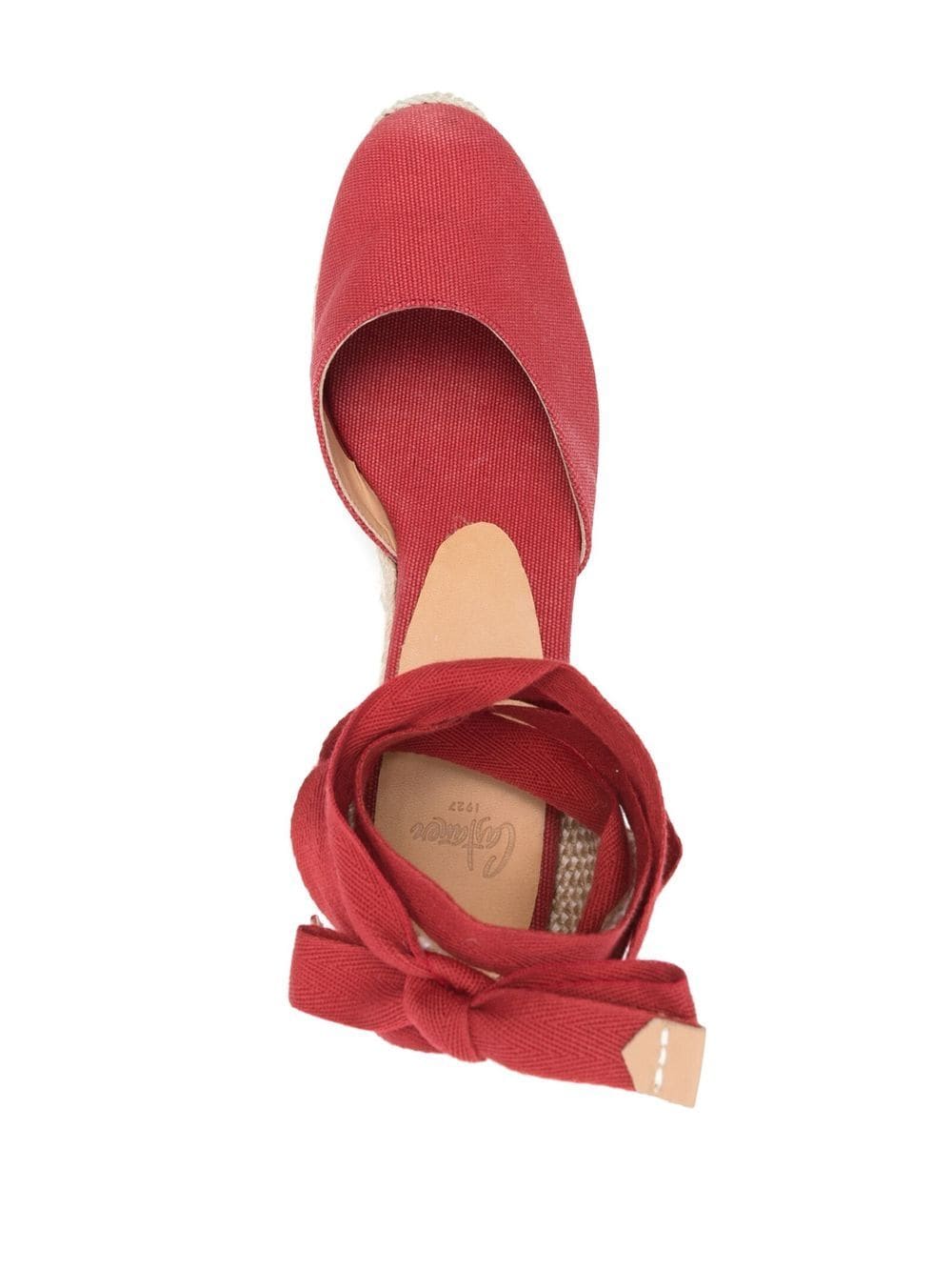 Castaner Flat Shoes Red