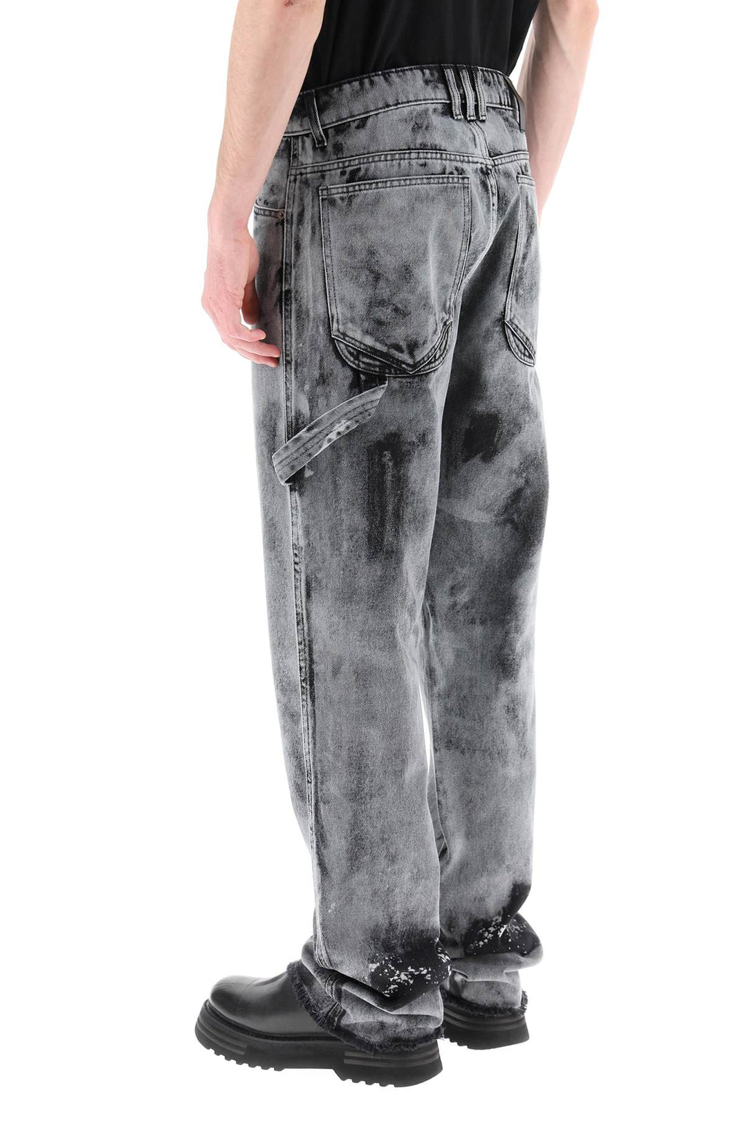 Darkpark 'John' Workwear Jeans   Grigio