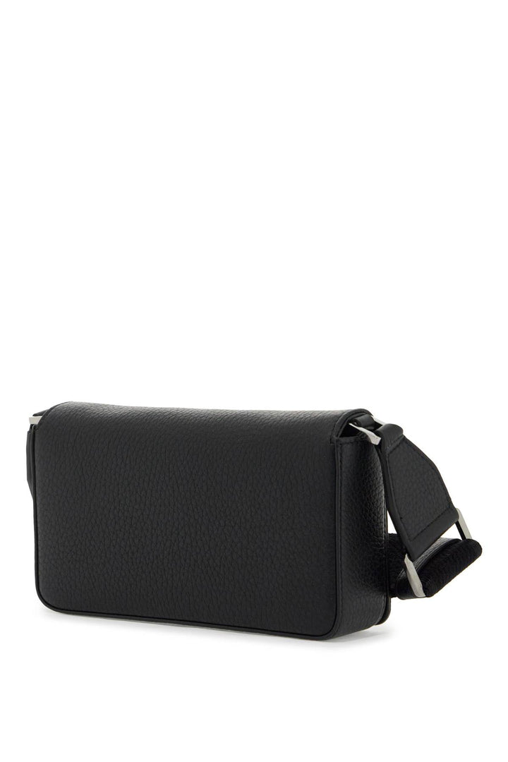 Dolce & Gabbana Mini Leather Crossbody Bag With Shoulder Strap.   Metallic